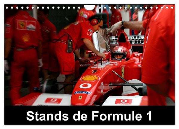 Produktbild: Stands de Formule 1 (Calendrier mural 2026 DIN A4 vertical), CALVENDO calendrier mensuel