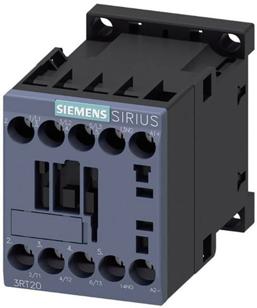 Siemens 3RT2018-1BB41 Schütz 3 Schließer 7.5kW 24 V/DC 16A mit Hilfskontakt 1St.