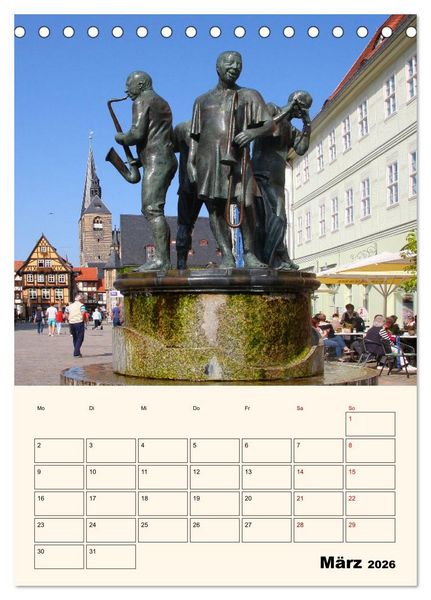 Produktbild: Sch&ouml;nes Sachsen-Anhalt (Tischkalender 2026 DIN A5 hoch), CALVENDO Monatskalender