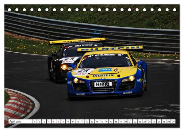 Produktbild: SPORTWAGEN DTM und FIA GT (Tischkalender 2026 DIN A5 quer), CALVENDO Monatskalender