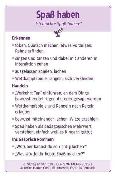 Produktbild: Was ich brauche &ndash; 30 Bed&uuml;rfnisse von Kita-Kindern verstehen und besprechen