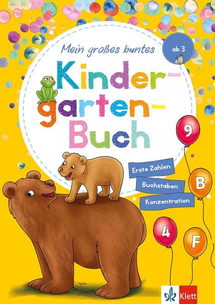 Klett Mein großes buntes Kindergarten-Buch, Taschenbuch von , Klett Lerntraining bei PONS Langenscheidt GmbH, 978-3-12-949543-8