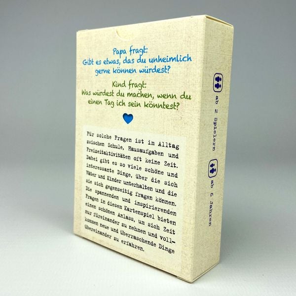 Produktbild: Was ich an dir liebe &ndash; Das Fragespiel f&uuml;r Papa und Kind