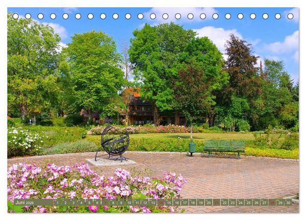 Produktbild: Bad Bodenteich - Kurort in der L&uuml;neburger Heide (Tischkalender 2026 DIN A5 quer), CALVENDO Monatskalender