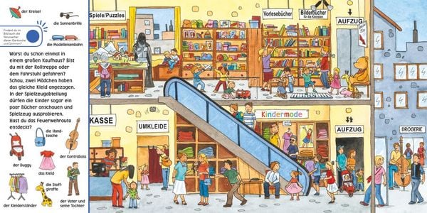 Produktbild: Hör mal (Soundbuch): Wimmelbuch: In der Stadt