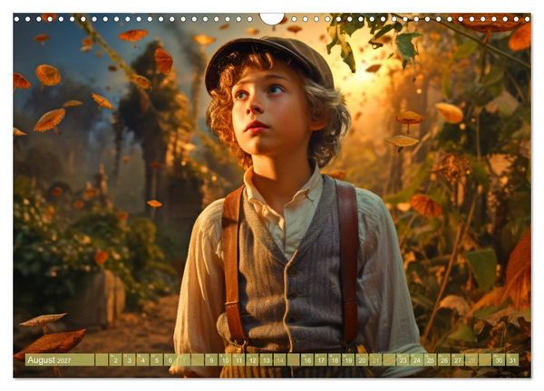 Produktbild: Lesezeichen f&uuml;r das ganze Jahr - 12 Monate mit inspirierender Weltliteratur (Wandkalender 2027 DIN A3 quer), CALVENDO Monatskalender