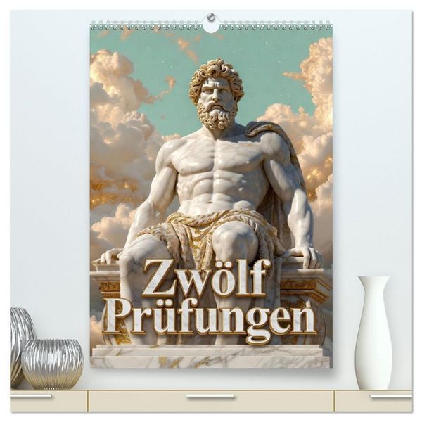 Produktbild: Zw&ouml;lf Pr&uuml;fungen (hochwertiger Premium Wandkalender 2027 DIN A2 hoch), Kunstdruck in Hochglanz