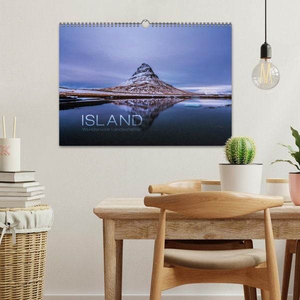 Produktbild: Island - Wundervolle Landschaften (Wandkalender 2026 DIN A3 quer), CALVENDO Monatskalender