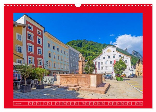 Produktbild: Sch&ouml;ne Gr&uuml;&szlig;e aus Hallein (Wandkalender 2026 DIN A3 quer), CALVENDO Monatskalender