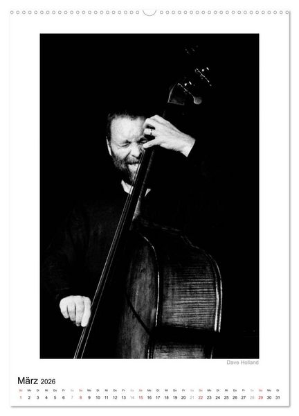 Produktbild: Jazzsound (Wandkalender 2026 DIN A2 hoch), CALVENDO Monatskalender