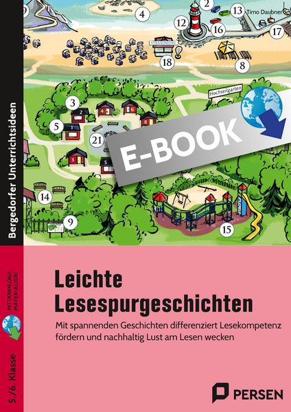 Produktbild: Leichte Lesespurgeschichten 5./6. Klasse - Deutsch