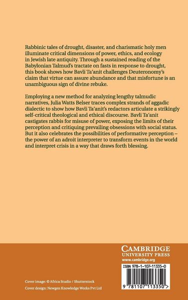 Produktbild: Power, Ethics, and Ecology in Jewish Late Antiquity