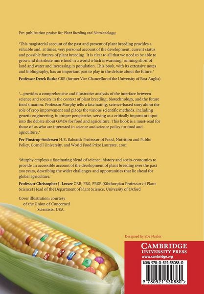 Produktbild: Plant Breeding and Biotechnology
