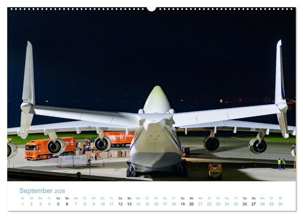 Produktbild: Antonov Airlines, Transportflugzeuge der Superlative (hochwertiger Premium Wandkalender 2026 DIN A2 quer), Kunstdruck in Hochglanz