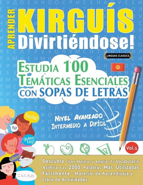 Produktbild: Aprender Kirgu&iacute;s Divirti&eacute;ndose! - Nivel Avanzado