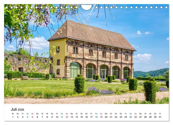 Produktbild: Blieskastel - Die charmante Barockstadt (Wandkalender 2026 DIN A4 quer), CALVENDO Monatskalender
