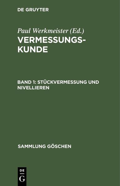 Produktbild: St&uuml;ckvermessung und Nivellieren
