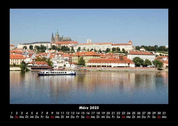 Produktbild: Prag 2025 Fotokalender DIN A3