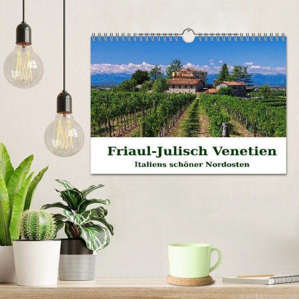 Produktbild: Friaul-Julisch Venetien - Italiens sch&ouml;ner Nordosten (Wandkalender 2026 DIN A4 quer), CALVENDO Monatskalender