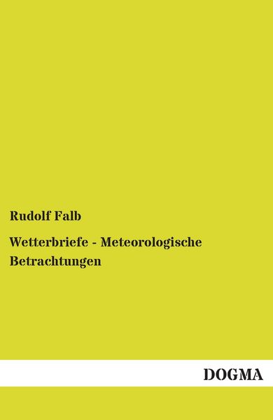 Produktbild: Wetterbriefe - Meteorologische Betrachtungen