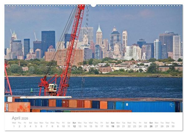 Produktbild: Fascination of Shipping On board around the world (High Quality Premium Wall Calendar 2026 DIN A2 landscape),CALVENDO 12 Month Wall Calendar