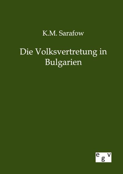 Produktbild: Die Volksvertretung in Bulgarien