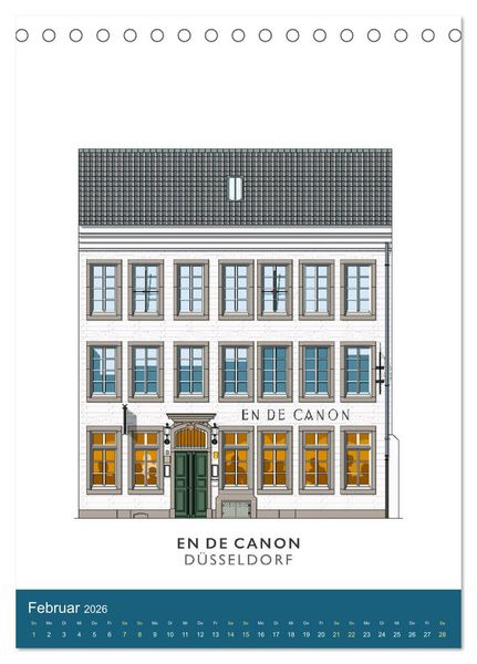 Produktbild: PROST! Bars und Kneipen in der D&uuml;sseldorfer Altstadt (Tischkalender 2026 DIN A5 hoch), CALVENDO Monatskalender