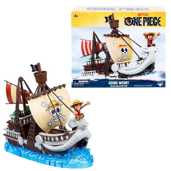 ONE PIECE: Going Merry Deluxe Collector Ship, Spielset mit Schiff und 1 x Figur