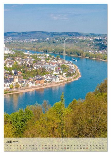 Produktbild: Koblenz - Wo die Mosel den Rhein k&uuml;sst (Tischkalender 2026 DIN A5 hoch), CALVENDO Monatskalender
