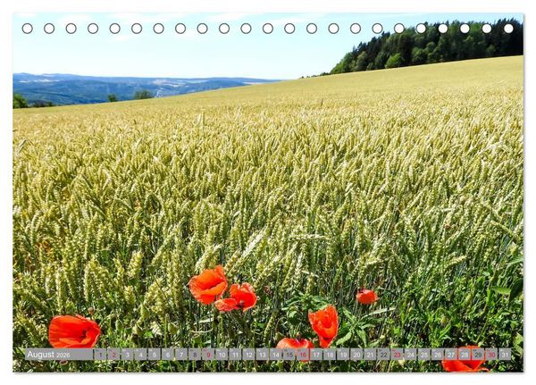 Produktbild: Wandern im Erzgebirge (Tischkalender 2026 DIN A5 quer), CALVENDO Monatskalender