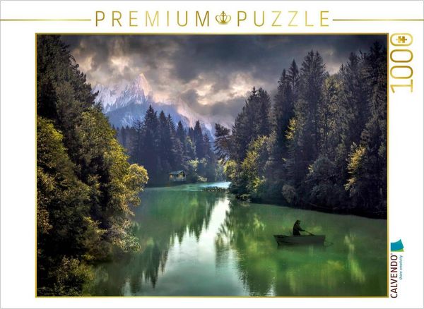 CALVENDO Puzzle Der Einsiedler | 1000 Teile Lege-Größe 64x48cm Foto-Puzzle für glückliche Stunden