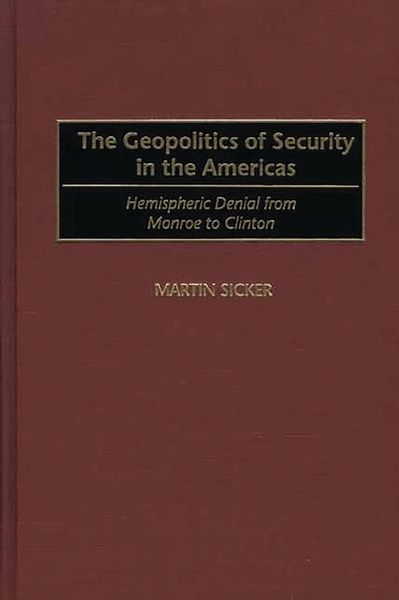 Produktbild: The Geopolitics of Security in the Americas