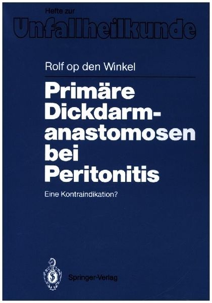 Produktbild: Prim&auml;re Dickdarmanastomosen bei Peritonitis