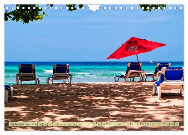 Produktbild: Die kleinen Antillen - Barbados (Wandkalender 2026 DIN A4 quer), CALVENDO Monatskalender