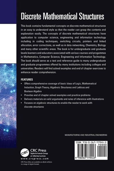 Produktbild: Discrete Mathematical Structures