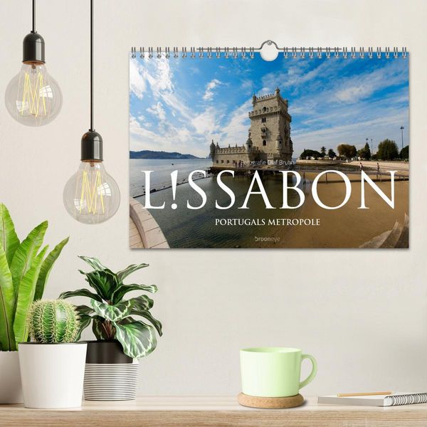 Produktbild: Lissabon &ndash; Portugals Metropole (Wandkalender 2026 DIN A4 quer), CALVENDO Monatskalender