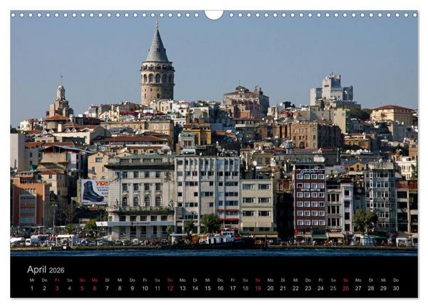 Produktbild: Istanbul Highlights (Wandkalender 2026 DIN A3 quer), CALVENDO Monatskalender