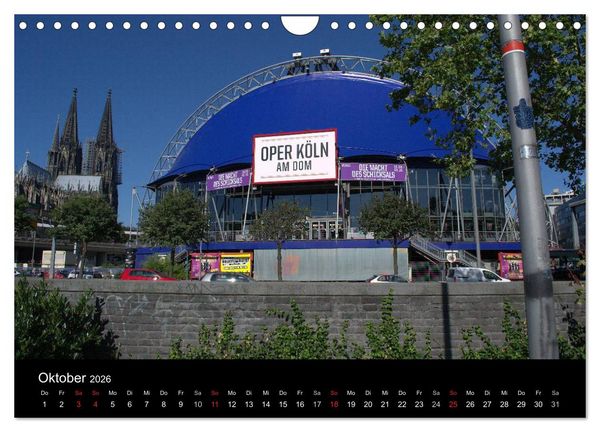 Produktbild: K&Ouml;LN-Kalender (Wandkalender 2026 DIN A4 quer), CALVENDO Monatskalender