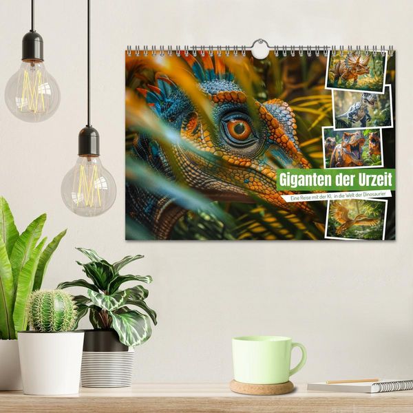 Produktbild: Giganten der Urzeit (Wandkalender 2026 DIN A4 quer), CALVENDO Monatskalender