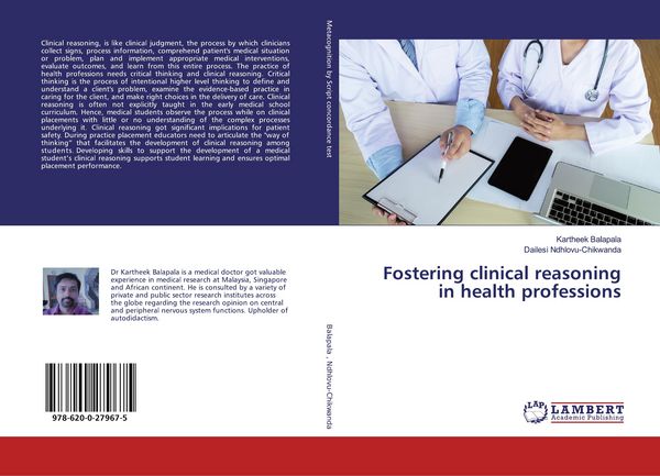 Produktbild: Fostering clinical reasoning in health professions