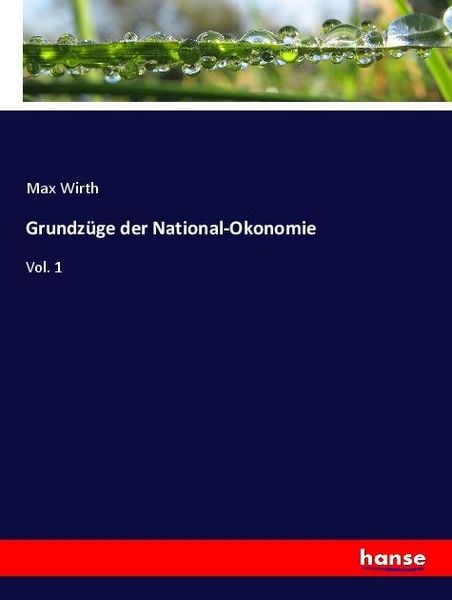 Produktbild: Grundz&uuml;ge der National-Okonomie