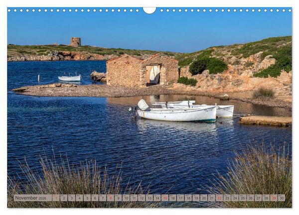 Produktbild: Menorca Untouched paradise in the Mediterranean Sea (Wall Calendar 2026 DIN A3 landscape), CALVENDO 12 Month Wall Calendar