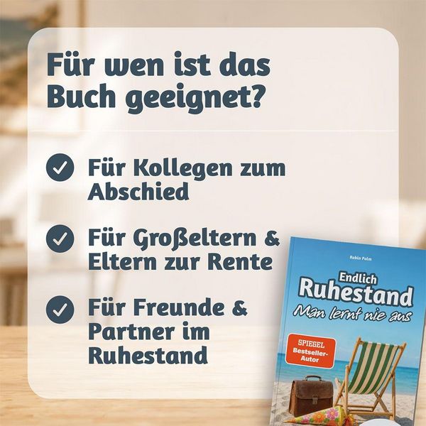 Produktbild: Endlich Ruhestand &ndash; Man lernt nie aus
