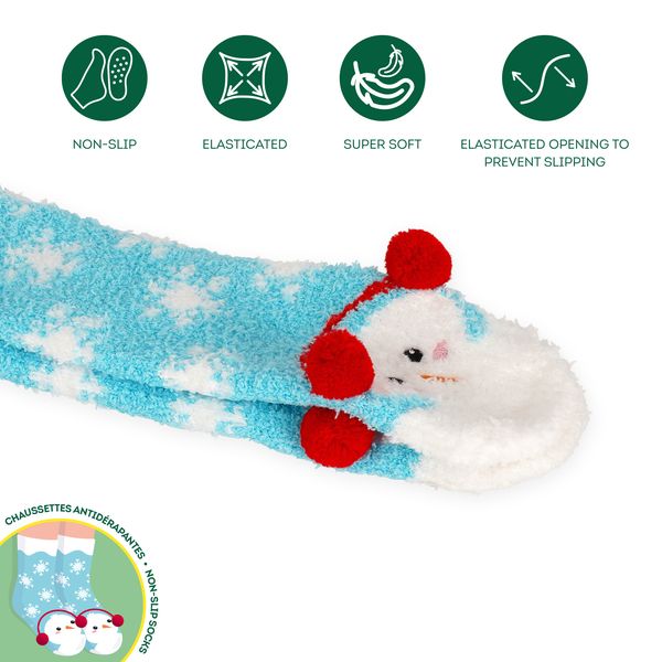 Produktbild: Legami Anti-Rutsch-Socken - It's a Match! - Schneemann