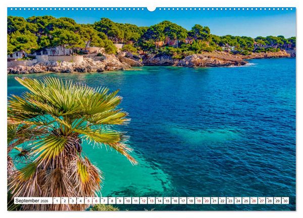 Produktbild: Mallorca - Sch&ouml;ne Impressionen der Insel (hochwertiger Premium Wandkalender 2026 DIN A2 quer), Kunstdruck in Hochglanz
