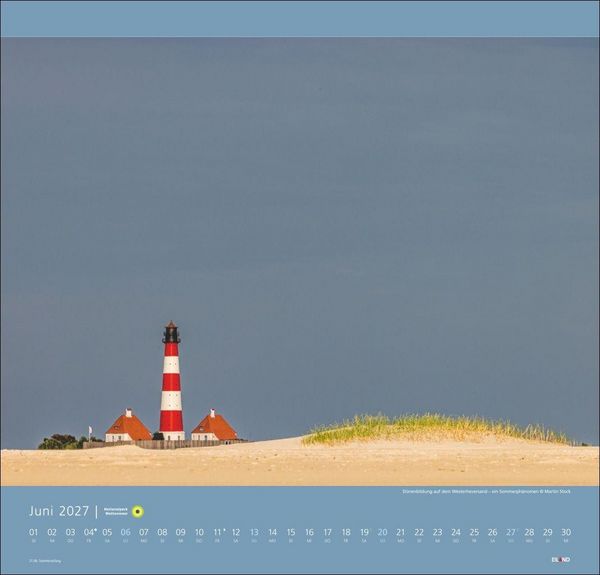 Produktbild: Nationalpark Wattenmeer Edition Kalender 2027 - Martin Stock