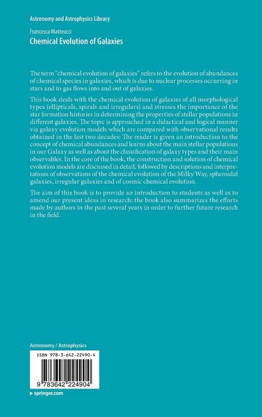 Produktbild: Chemical Evolution of Galaxies