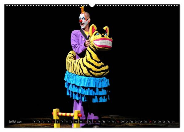 Produktbild: Alegria, Cirque du Soleil (Calendrier mural 2026 DIN A2 vertical) calendrier de bureau