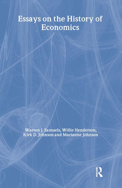 Produktbild: Essays in the History of Economics