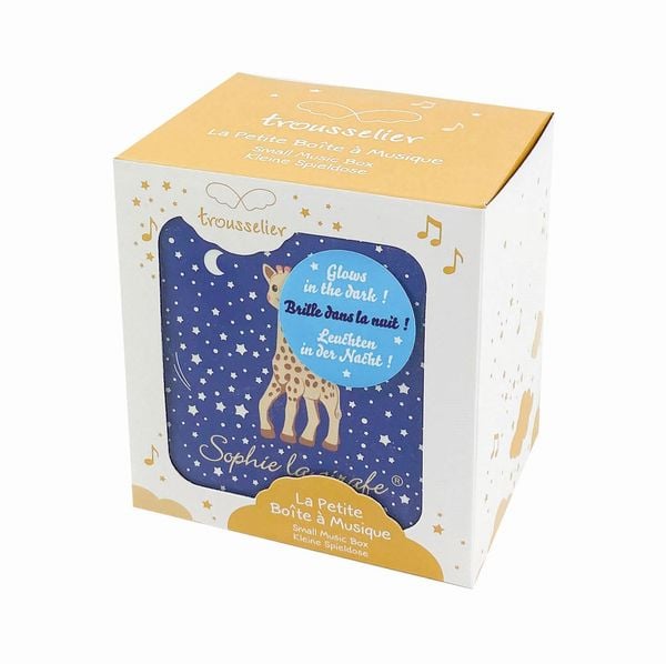 Produktbild: Trousselier Musikspieldose m. Schublade Sophie die Giraffe Milchstrasse, nachtleuchtend